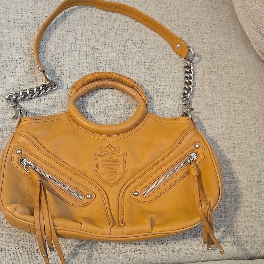 CETTU Tan Leather Women's Bag